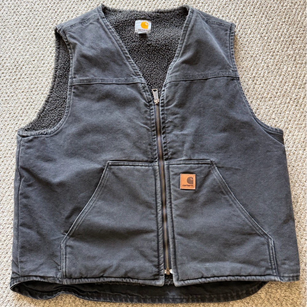 Vintage Carhartt Gray Vest